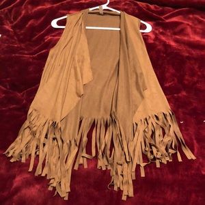Fringe Suede Vest